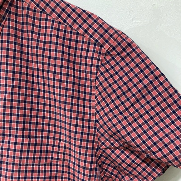 J crew shirt plaid short sleeve button down - Picture 8 of 9